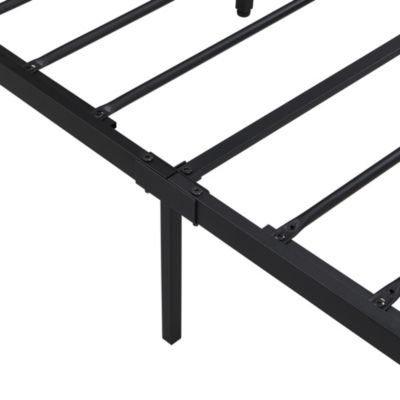 Metal Bed Frame w/ Storage, USB