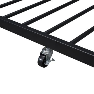 Streamdale Full XL Over Queen Metal Bunk Bed With Twin Size Trundle