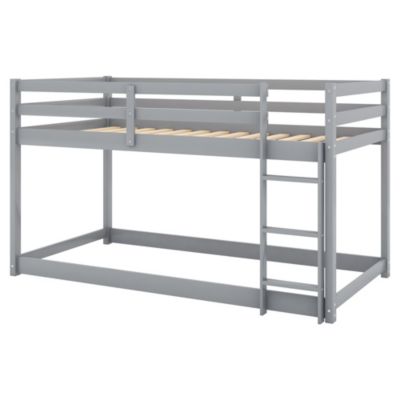 Streamdale Twin Over Twin Floor Bunk Bed With Ladder