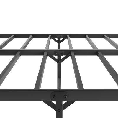 Streamdale Metal Platform Bed Frame with Headboard (Queen)