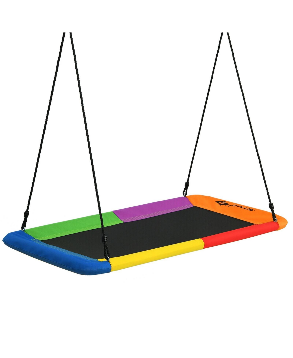 Slickblue Toddler Inches Platform Tree Swing Outdoor with 2 Hanging Straps