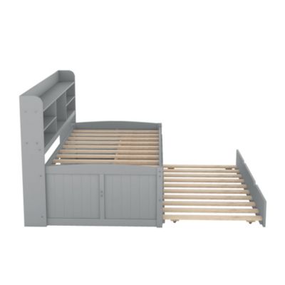 Streamdale Captain's Bed with Built-In Storage