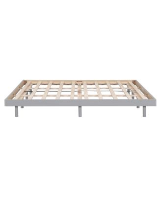 Modern Design Queen Floating Platform Bed Frame