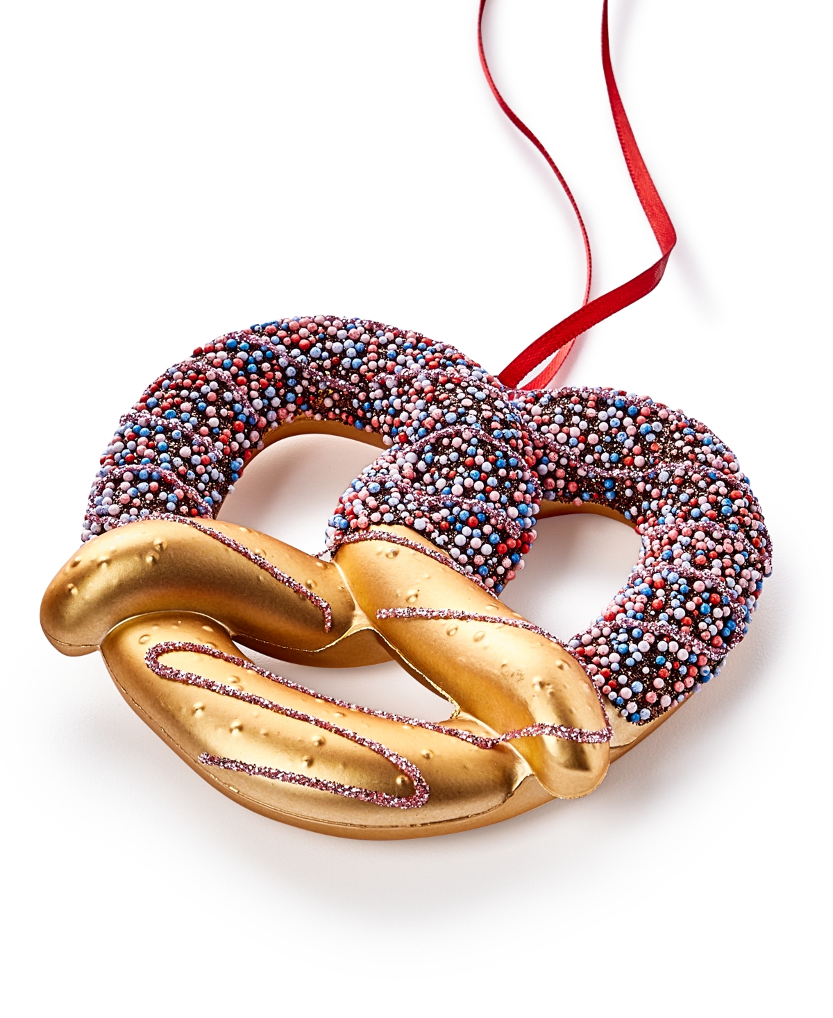 Holiday Lane Sweet Tooth Chocolate Covered Pretzel Ornament, Exclusively At Macy's In No Color