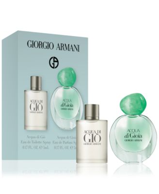 Armani Beauty 2 Pc. Acqua di Gio Eau de Toilette Acqua di Gioia Eau de Parfum Gift Set Macy s