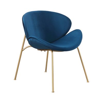 Velvet Dining Chairs with Metal Legs (6 Colors)
