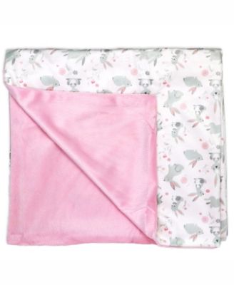 Tendertyme Baby Boys and Baby Girls 2 Layer Minky Blanket - Pink 25$