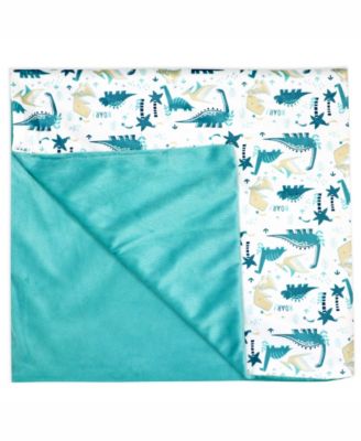 Tendertyme Baby Boys and Baby Girls 2 Layer Minky Blanket - Turquoise 25$