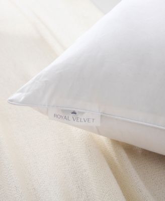 White Goose Nano Down and Feather Blend Firm Support Pillow, Jumbo