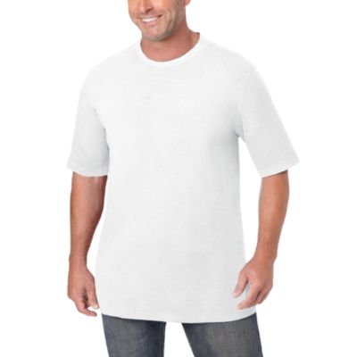 Men's Big and Tall Shrink-Less Lightweight Crewneck T-Shirt