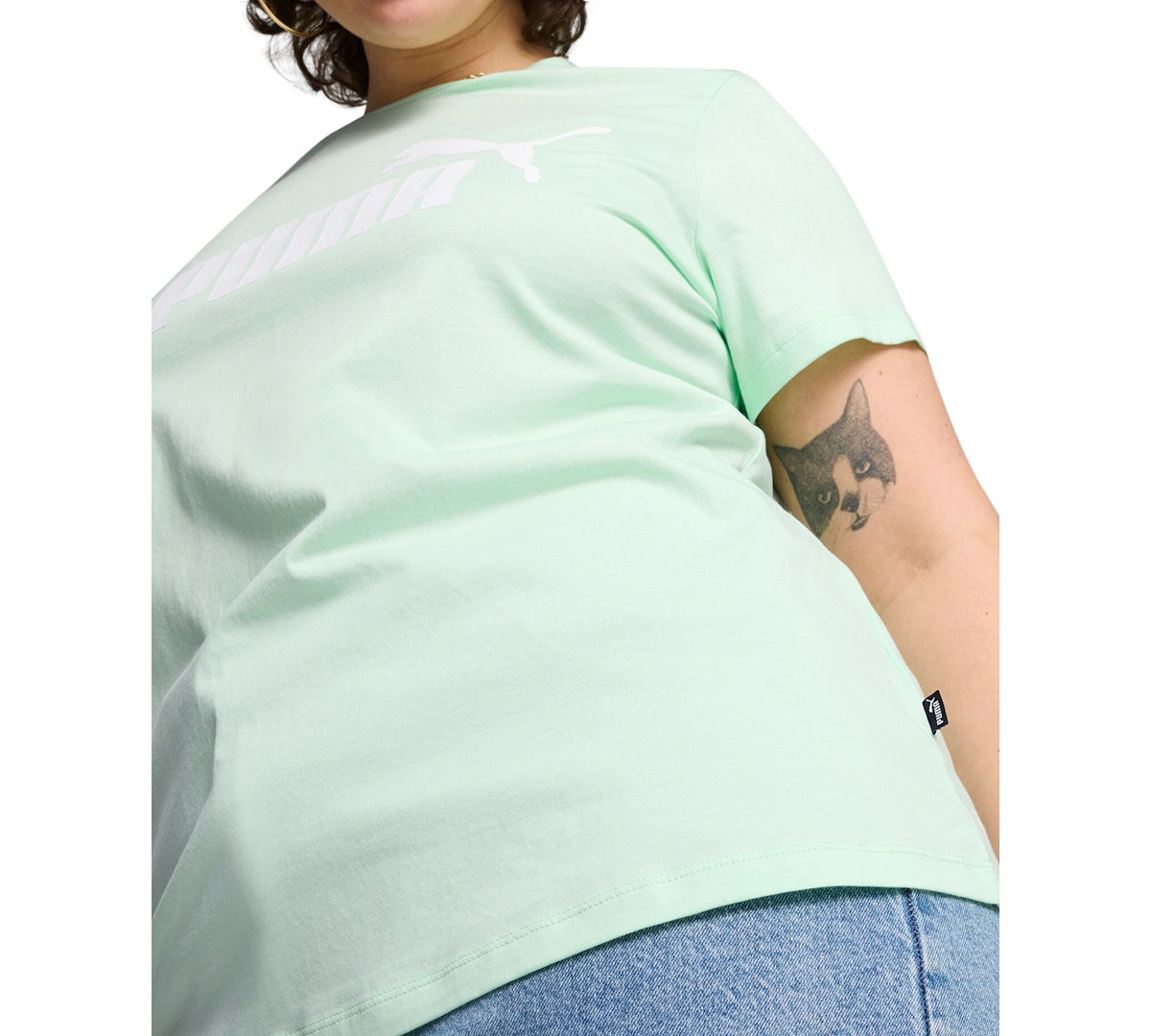 Puma Women's Essentials Graphic Short Sleeve T-Shirt