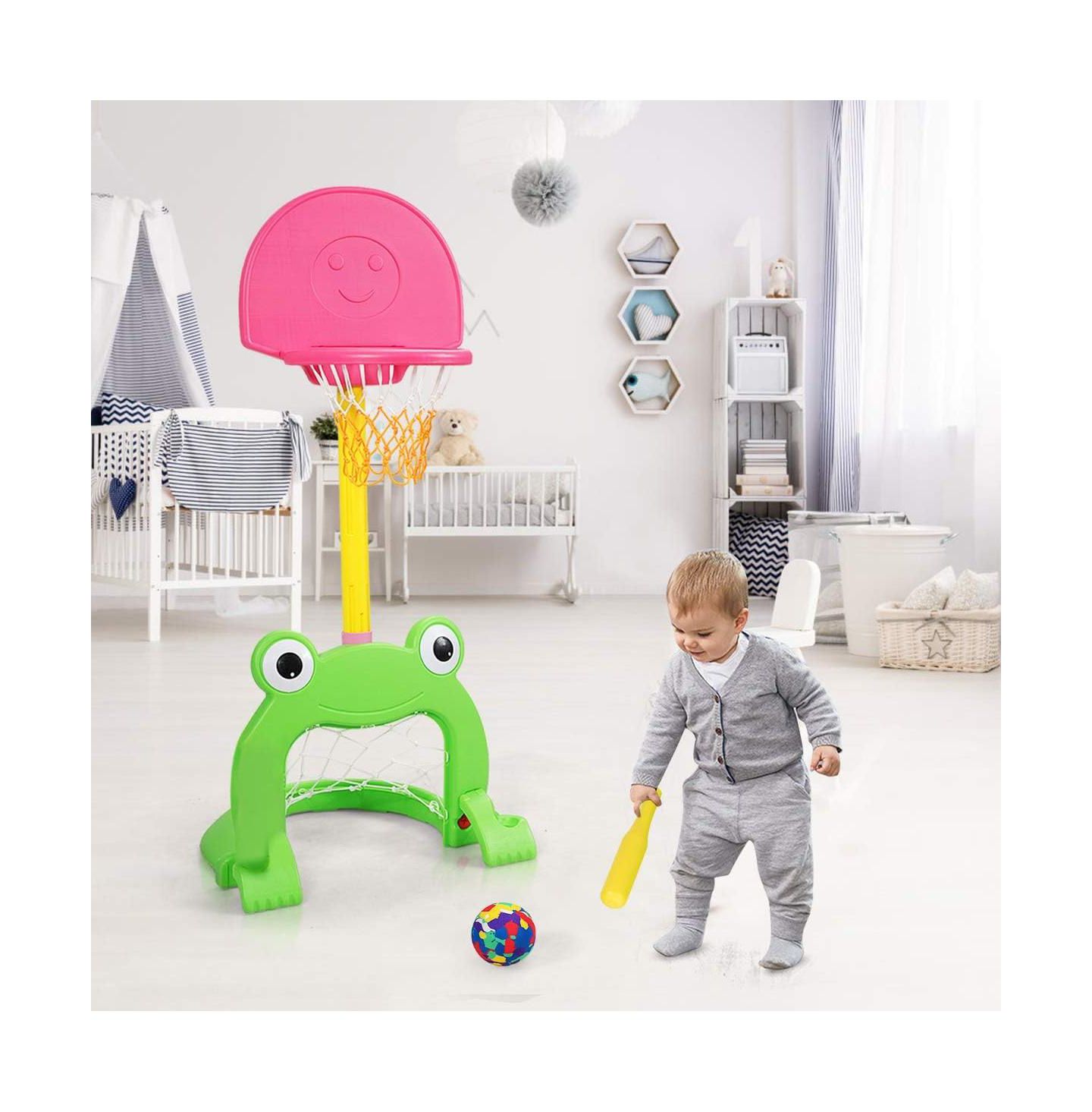 Детские игрушки SUGIFT 3-in-1 Kids Basketball Hoop Set Stand — фото 3