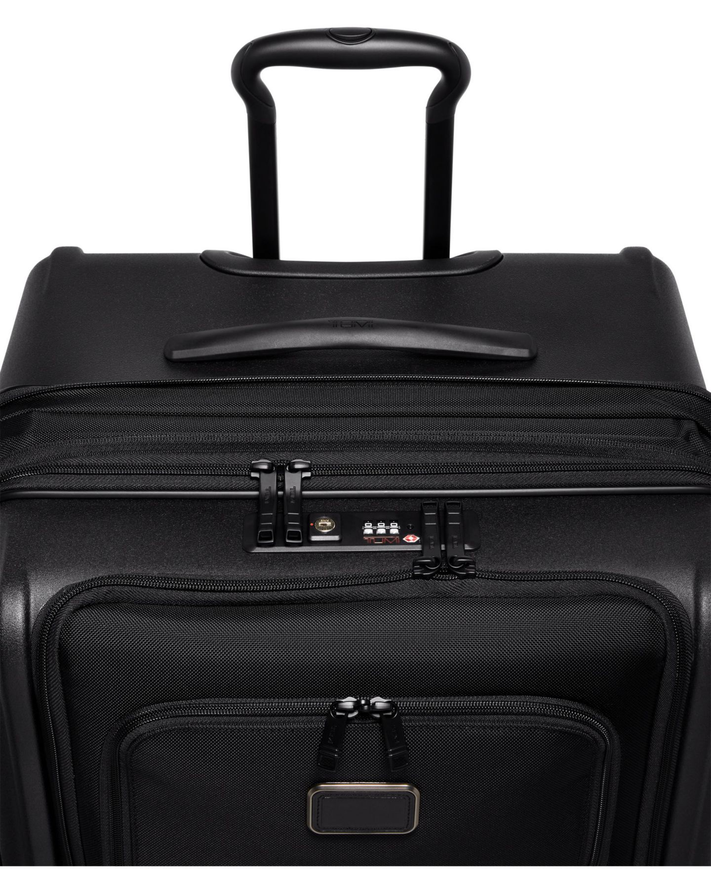 Сумка Tumi Alpha Short Trip Expandable 4 Wheel Packing Case, цвет: Чёрный — фото 4