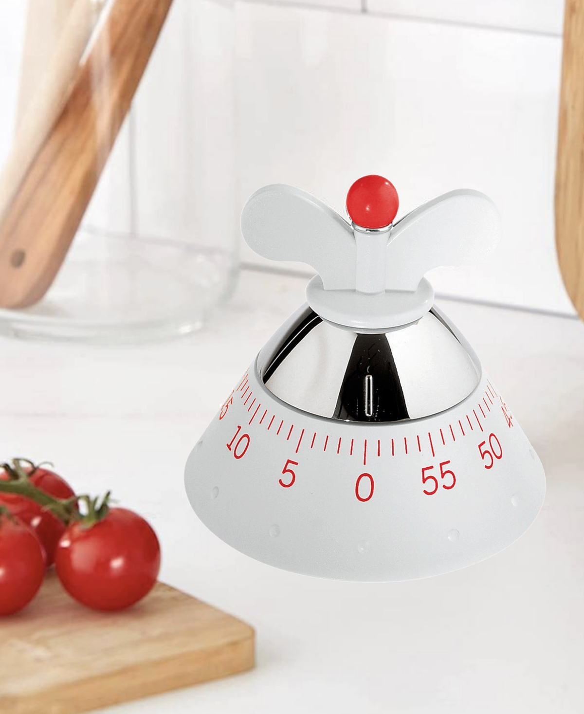 Alessi Kitchen Timer By Michael Graves In White