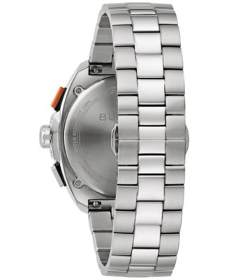 Men's Chronograph Racer Stainless Steel Bracelet Watch 42mm