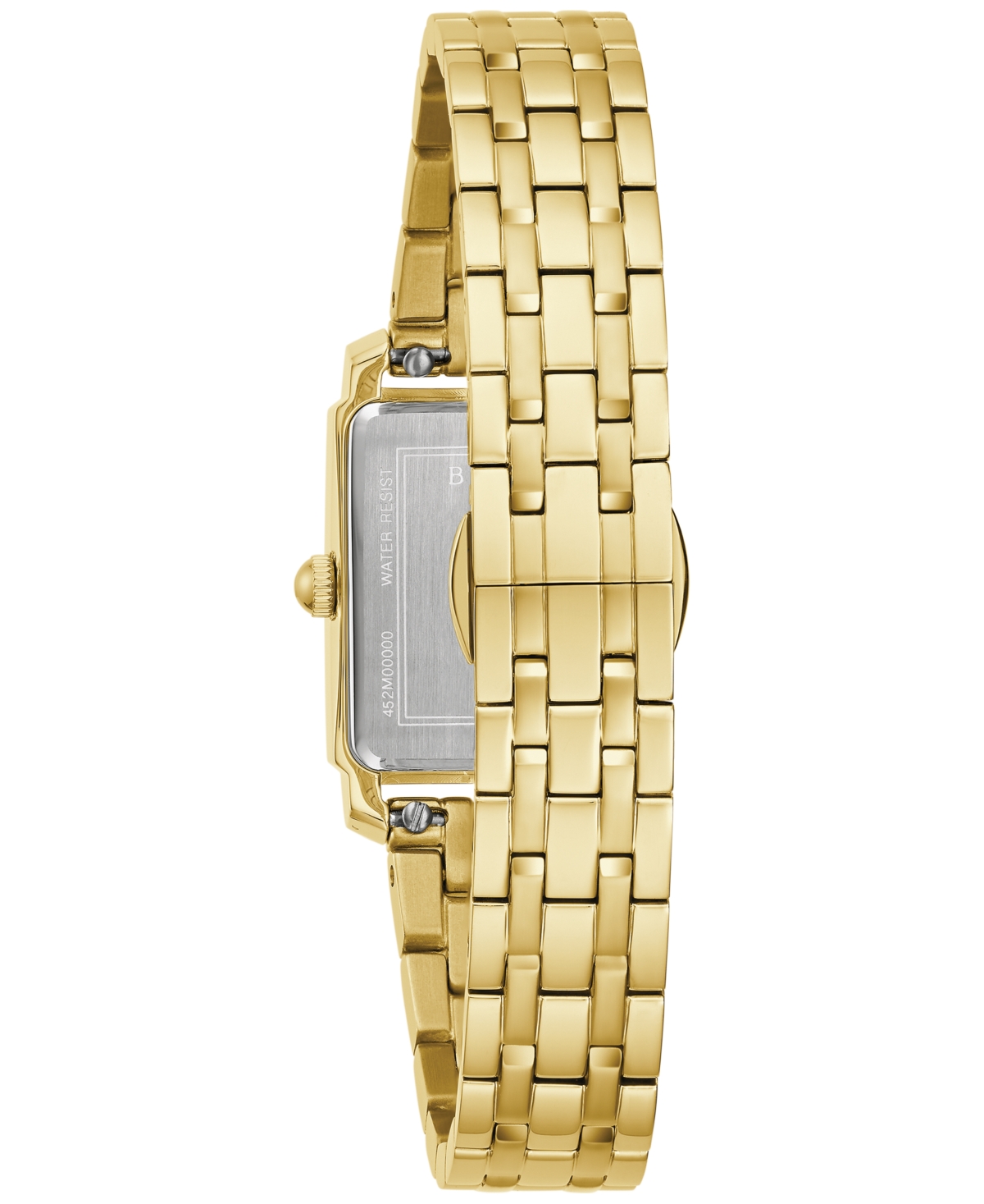 Bulova Women's Sutton Gold-tone Stainless Steel Bracelet Watch 21mm In No Color