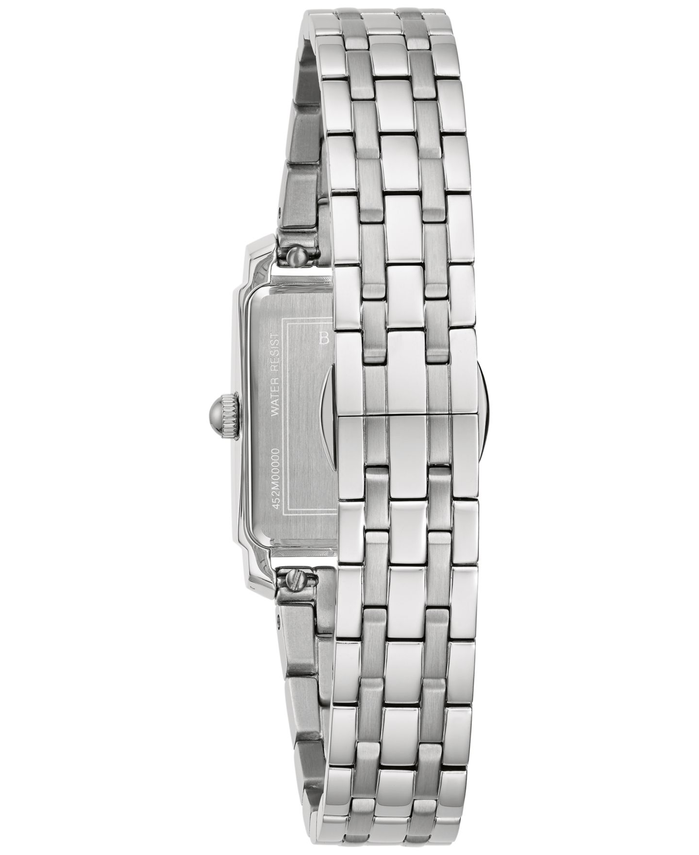 Женские часы Bulova Sutton Diamond Accent Stainless Steel Bracelet Watch 21mm — фото 3