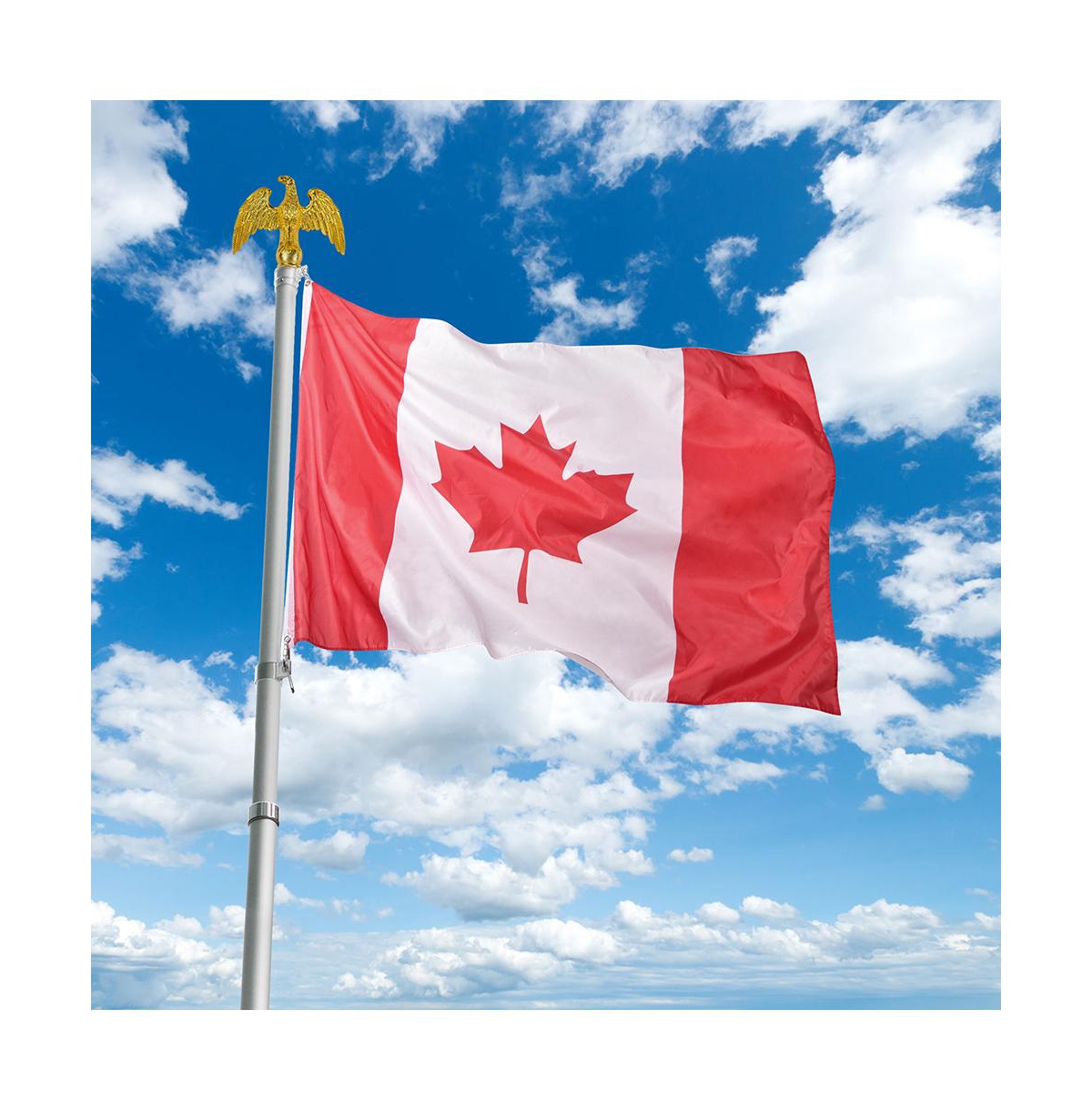 Yescom 4x6 Ft Canada Flag Polyester Fabric Fade Resistance Vivid Color Outdoor Club