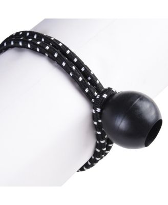 30x40 Ft Waterproof Poly Tarp with 25 Ball Bungees Protect Cover 10mil Tarpaulin