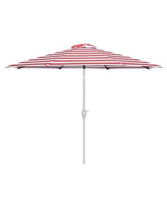 9 Ft Patio Umbrella Replacement Canopy Market Table Top Sunshade Cover Outdoor