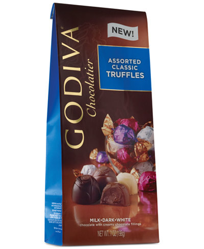 Godiva Chocolatier Individually Wrapped Assorted Truffles