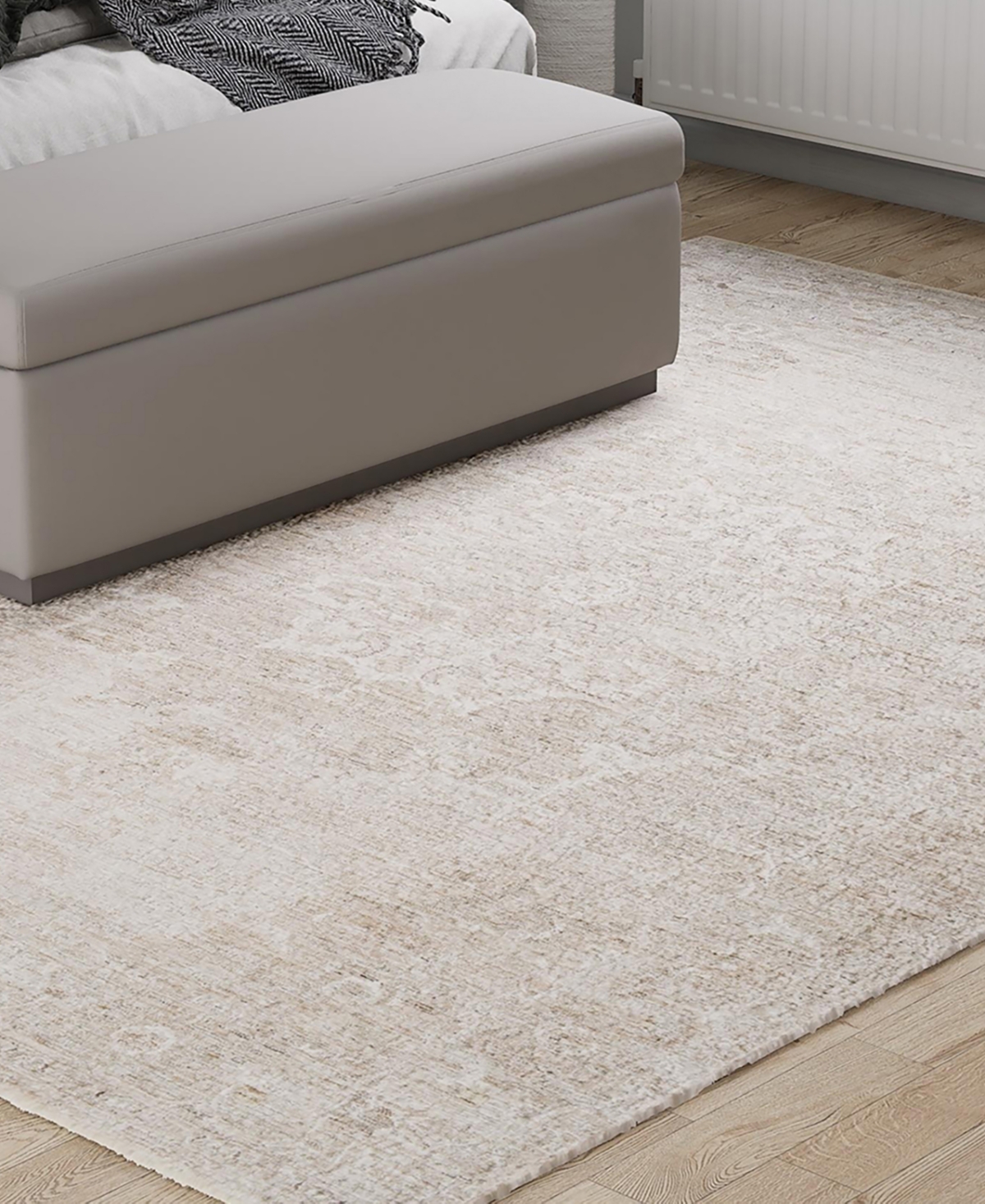 Shop Km Home Castille Csl016 10'x13' Area Rug In Beige