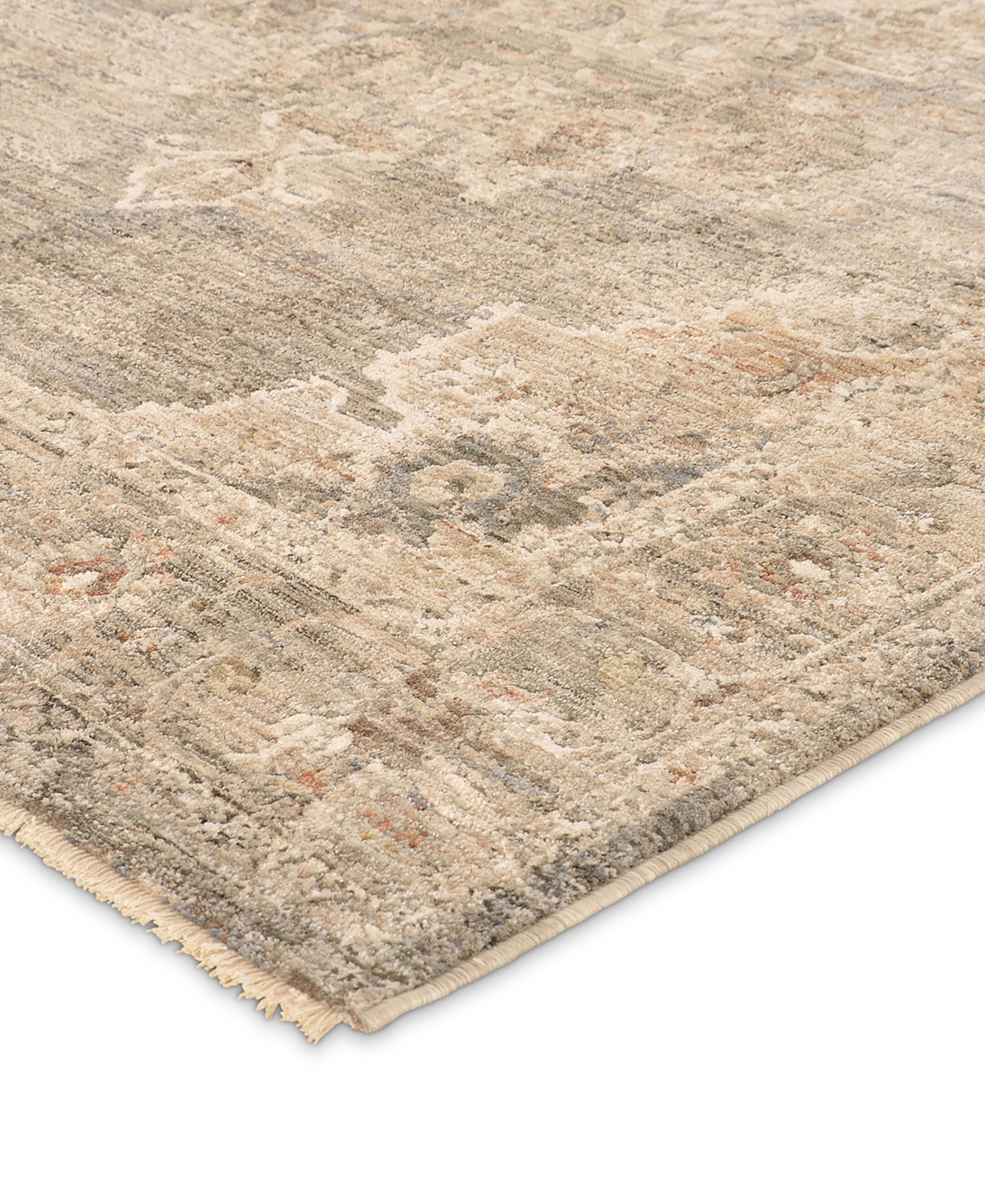 Shop Km Home Castille Csl016 12'x15' Area Rug In Gray