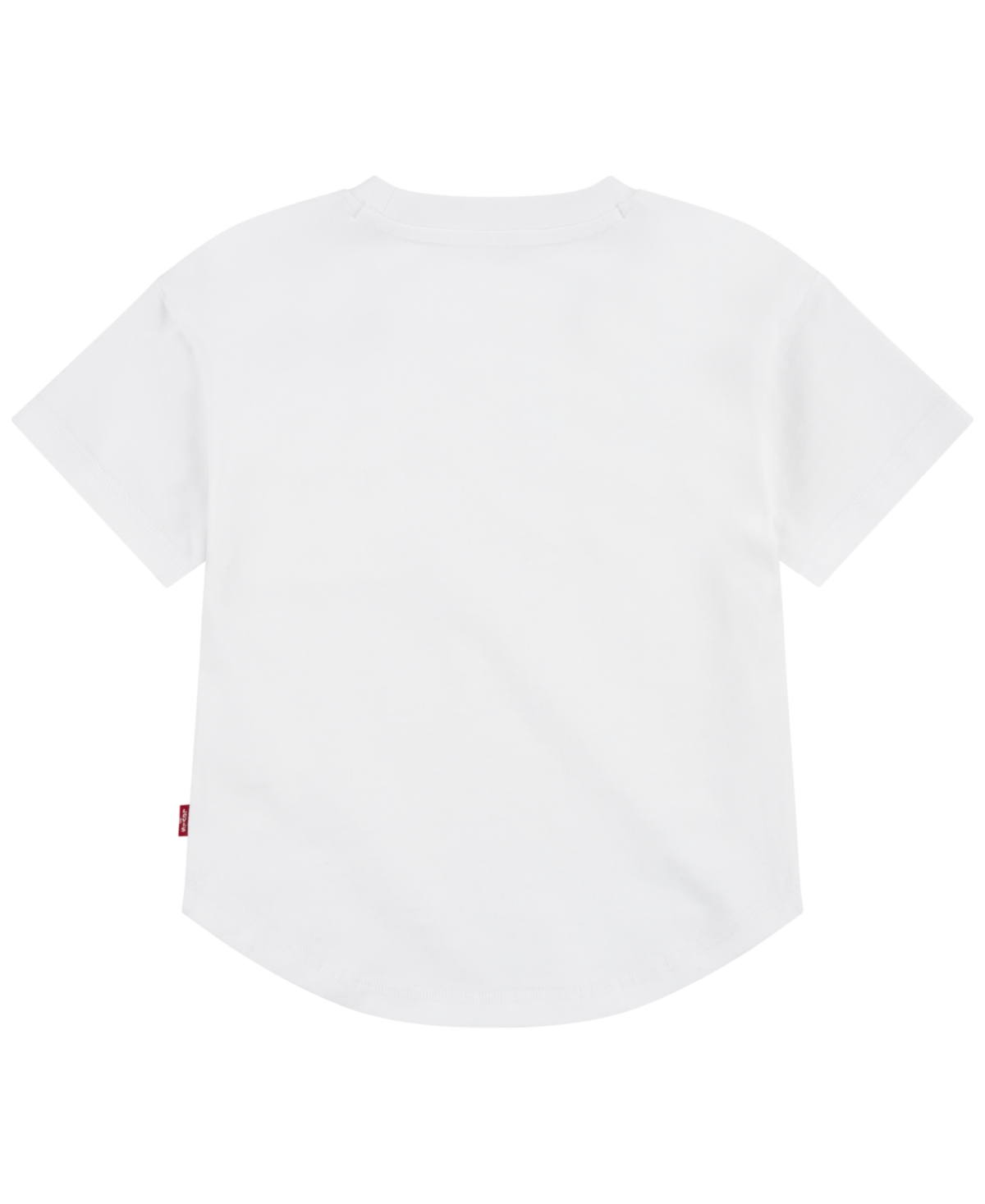 Levi's Big Boys Curved Hem Patch Pocket Tee