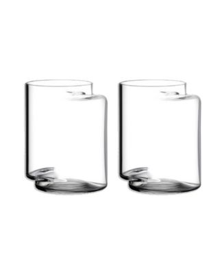 Nude Glass Juno Tumblers, Set of 2 - Macy's