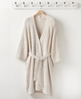 Hotel Collection Luxe Knit Robe, Exclusively at Macy's - Ivory