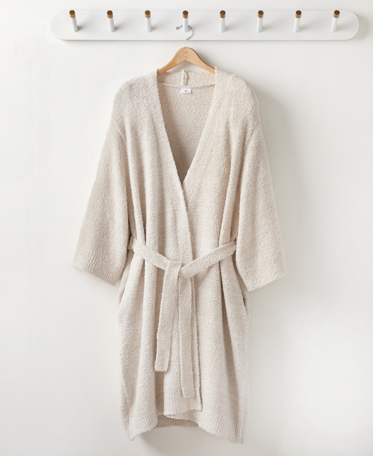 Luxe Knit Robe, Created for Macy's - Ivory