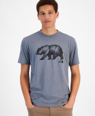 The North Face Men s Bear On The Move Standard Fit Graphic T Shirt Macy s