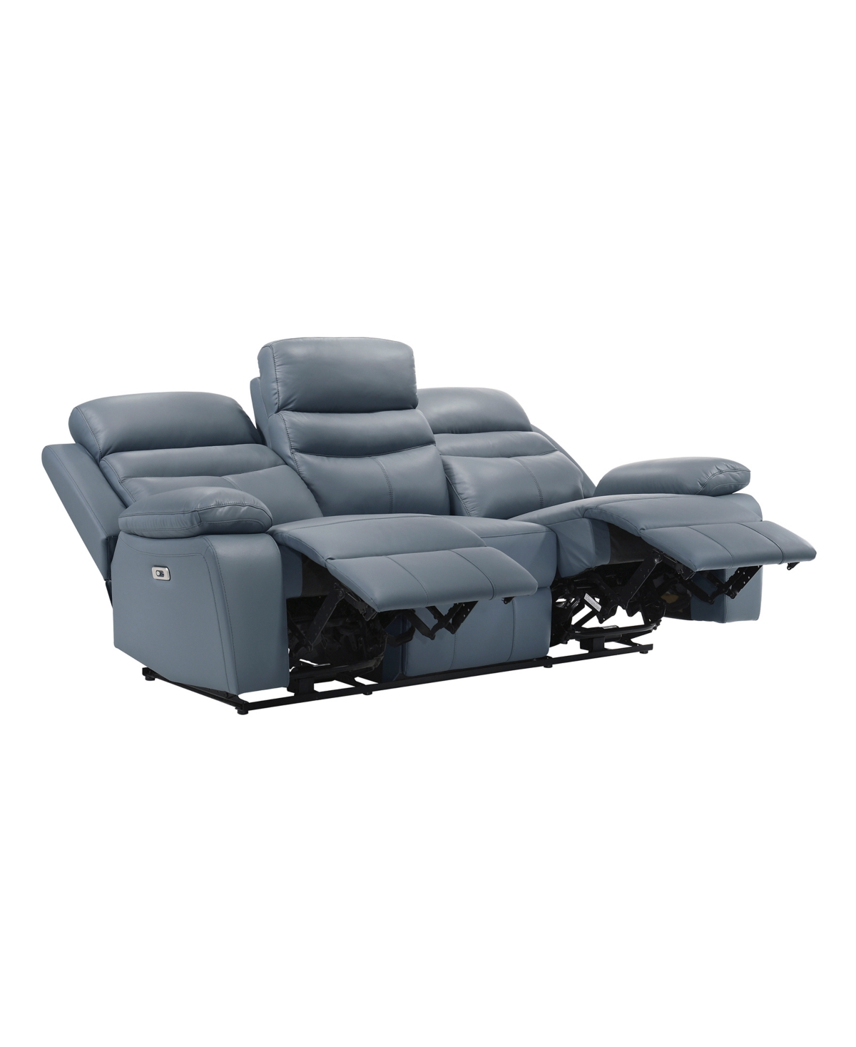 HOMELEGANCE WHITE LABEL RITTMAN 97" POWER DOUBLE RECLINING SOFA 
