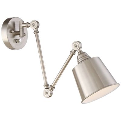 Mendes Modern Wall Lamps Set of 2 Plug-in Adjustable Up Down Fixtures