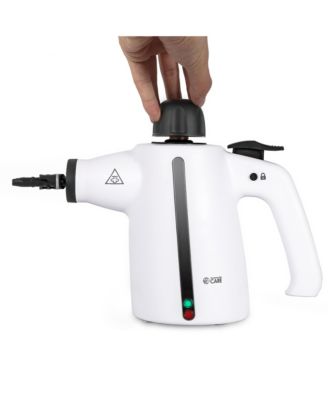 Handheld Steam Cleaner 9-Piece Accessory Set-White