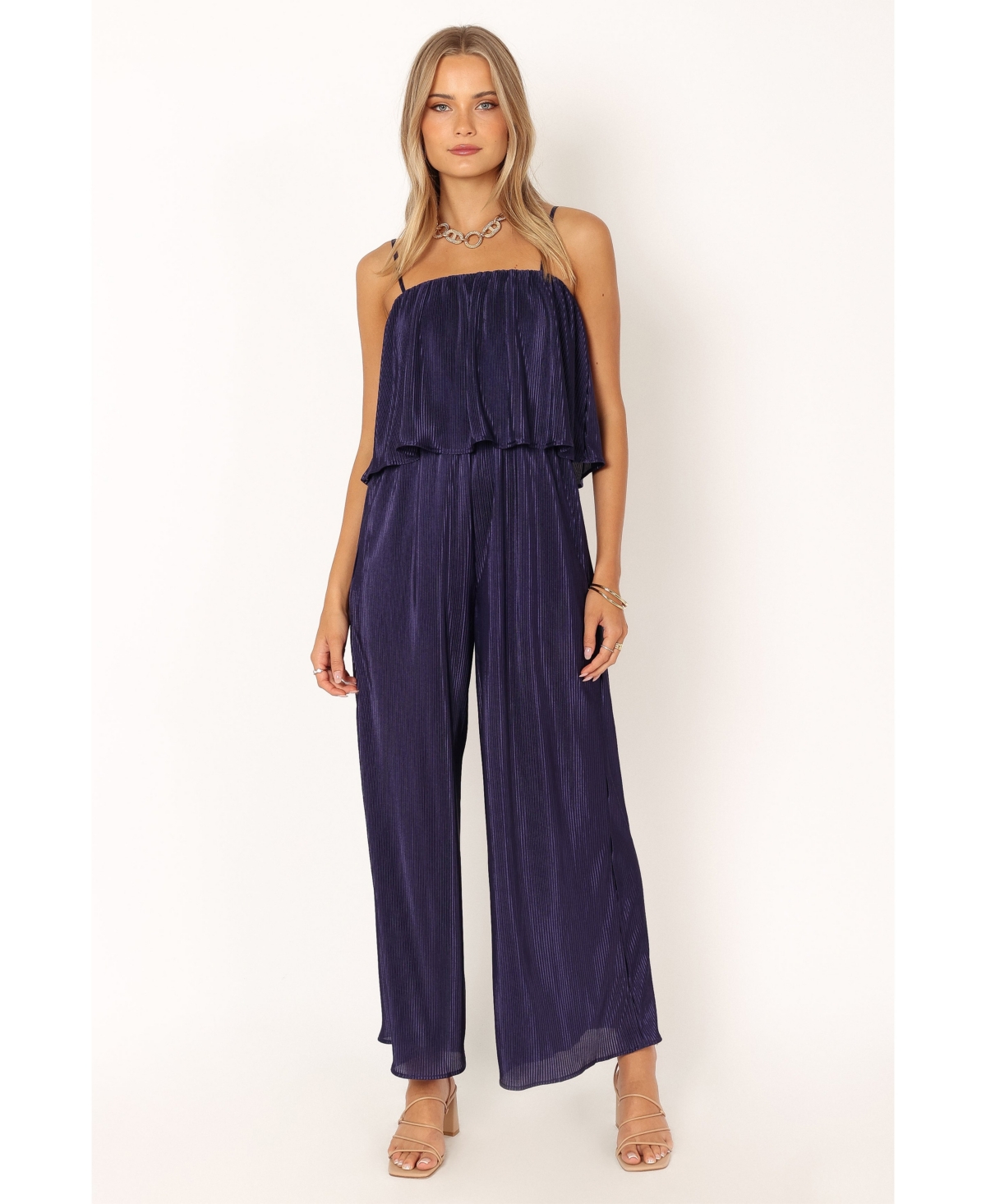 Petal and Pup Women's Jillian Plisse Jumpsuit