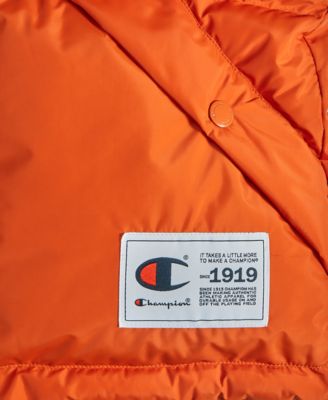 Men's Solid-Color Quilted Puffer Vest