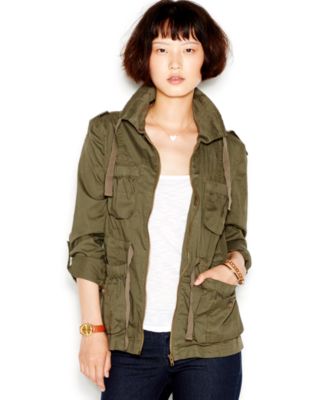 Bar III Field Jacket - Jackets & Blazers - Women - Macy's