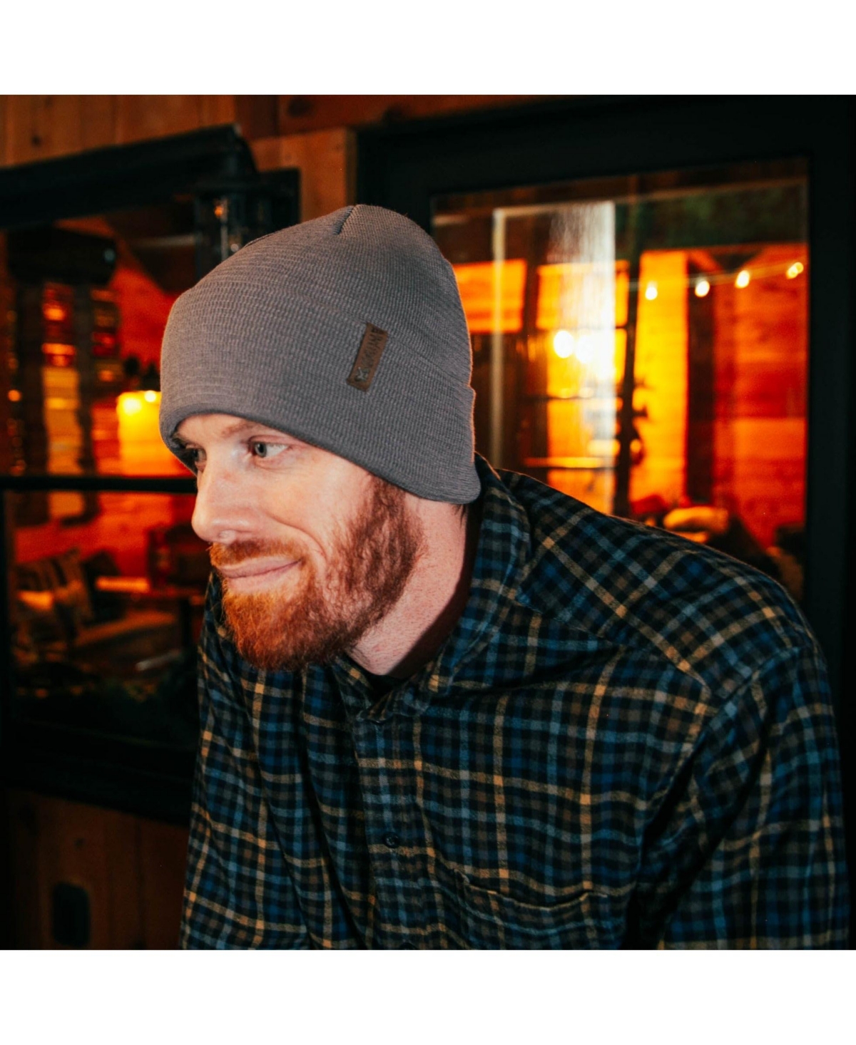 Kanut Sports Men's Unisex Snowmass Double layered Knit Cuffed Beanie