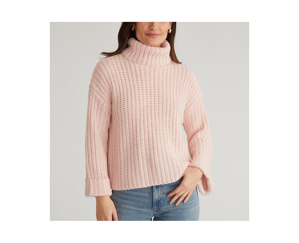525 Women's Vida Turtleneck Shaker Pullover
