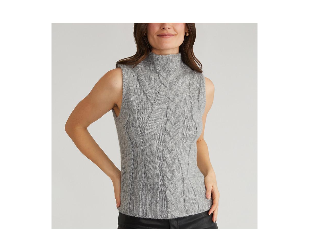 525 Women's Kendall Funnel Neck Cable Vest