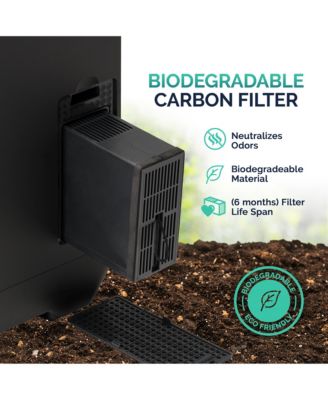 Luma Electric Kitchen Composter, 2.5L Capacity Odorless Countertop Compost Bin