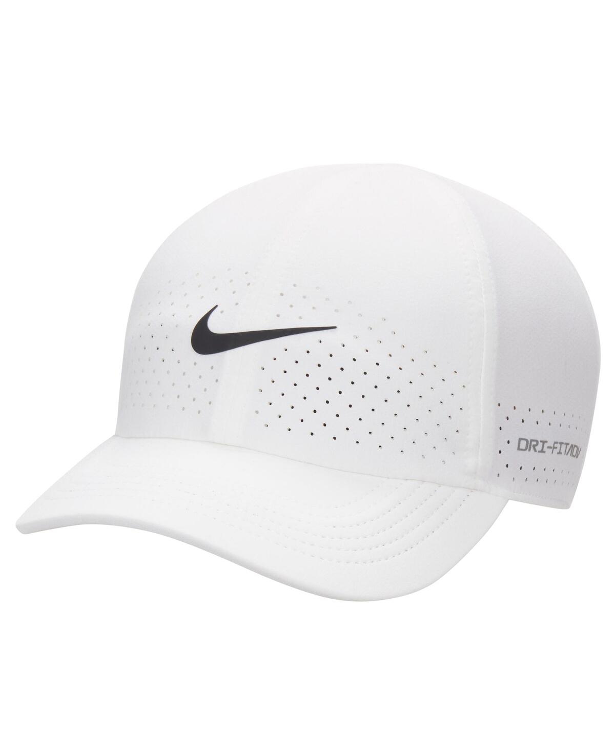 Nike Men's And Women's White Club Performance Adjustable Hat In White