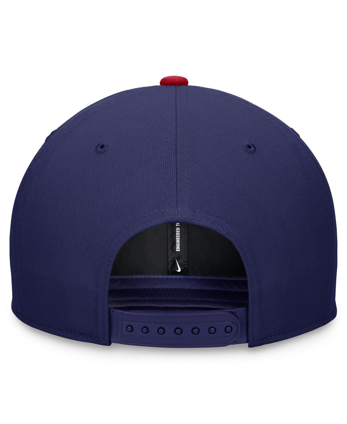Nike Chicago Cubs Evergreen Pro  Men's Dri-fit Mlb Adjustable Hat In Royal,red