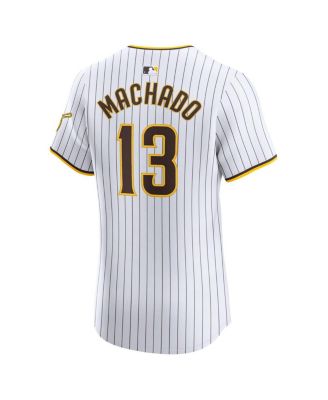 Men's Manny Machado White San Diego Padres Home Elite Jersey