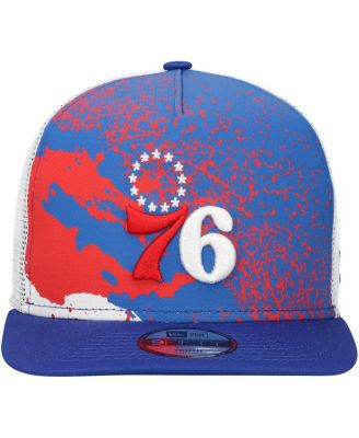Big Boys and Girls Royal Philadelphia 76ers Court Sport 9FIFTY Snapback Hat