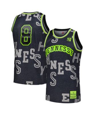 Men s Black NBA x Hennessy Hardwood Classics Neon Concrete Swingman Jersey