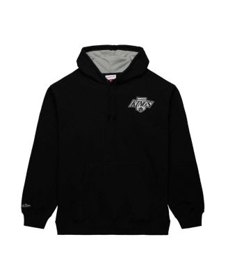 Men's Wayne Gretzky Black Los Angeles Kings Premium Name Number Fleece Pullover Sweatshirt