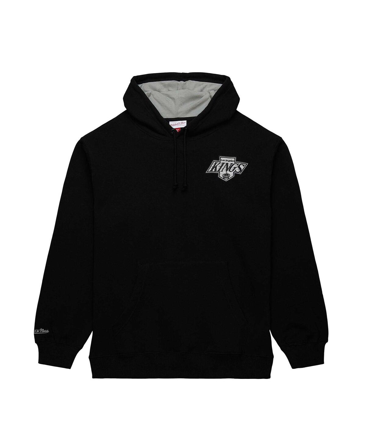 Mitchell & Ness Men's Wayne GretzkyLos Angeles Kings Premium Name Number Fleece Pullover Sweatshirt - Black