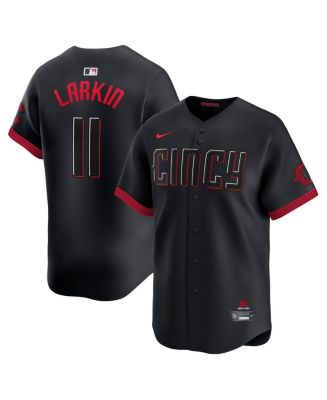 Nike Men's Barry Larkin Black Cincinnati Reds City Connect Limited